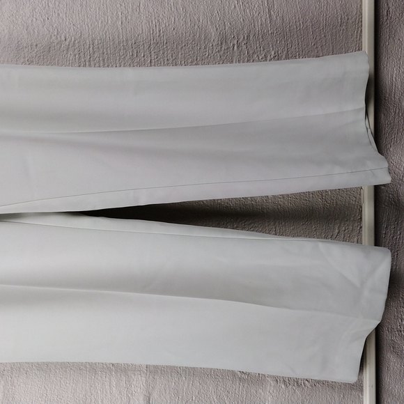 Tailor B. Moss Vintage Cream Flat Front Mid Rise Straight Leg Casual Dress Pant - Picture 3 of 11